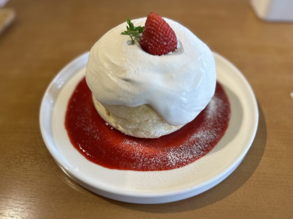 ふわとろのパンケーキ