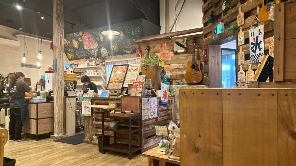 オシャレな店内